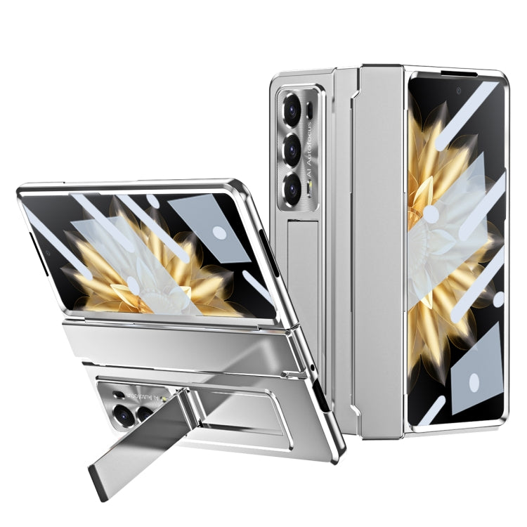 For Honor Magic V2 Integrated Folding Phone Case with Hinge(Silver) - free shipping - PMC TechLife - Order now!