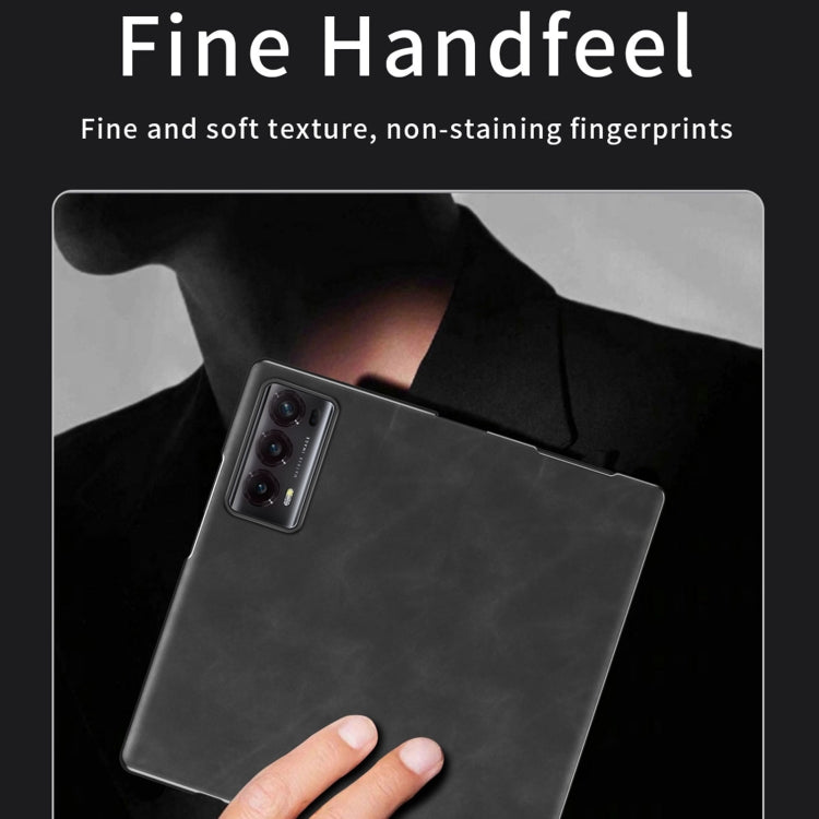 For Honor Magic V2 Celebrity Series Napa Texture Shockproof Phone Leather Case(Sapphire Blue) - Honor Cases by PMC TechLife | Online Shopping South Africa | PMC TechLife | Buy Now Pay Later Mobicred