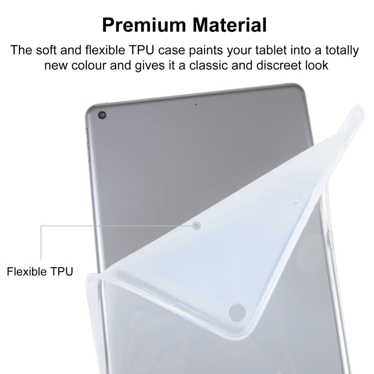 For Samsung Galaxy Tab A9+ 11 inch TPU Tablet Case(Frosted Clear) - Galaxy Tab S9 Cases by PMC TechLife | Online Shopping South Africa | PMC TechLife