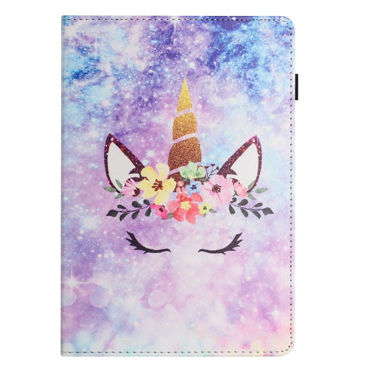 For iPad Pro 11 2024 Sewing Litchi Texture Smart Leather Tablet Case(Smiling Face) - iPad Pro 11 2024 Cases by PMC TechLife | Online Shopping South Africa | PMC TechLife | Buy Now Pay Later Mobicred