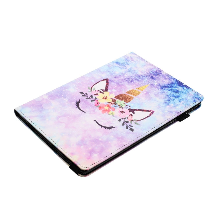 For iPad Pro 11 2024 Sewing Litchi Texture Smart Leather Tablet Case(Smiling Face) - iPad Pro 11 2024 Cases by PMC TechLife | Online Shopping South Africa | PMC TechLife | Buy Now Pay Later Mobicred