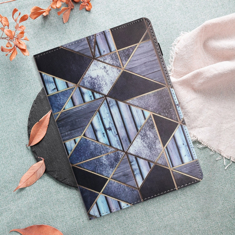 For Amazon Kindle Fire HD 8 2020 2022 Sewing Litchi Texture Smart Leather Tablet Case(Marble) - free shipping - PMC TechLife - Order now!