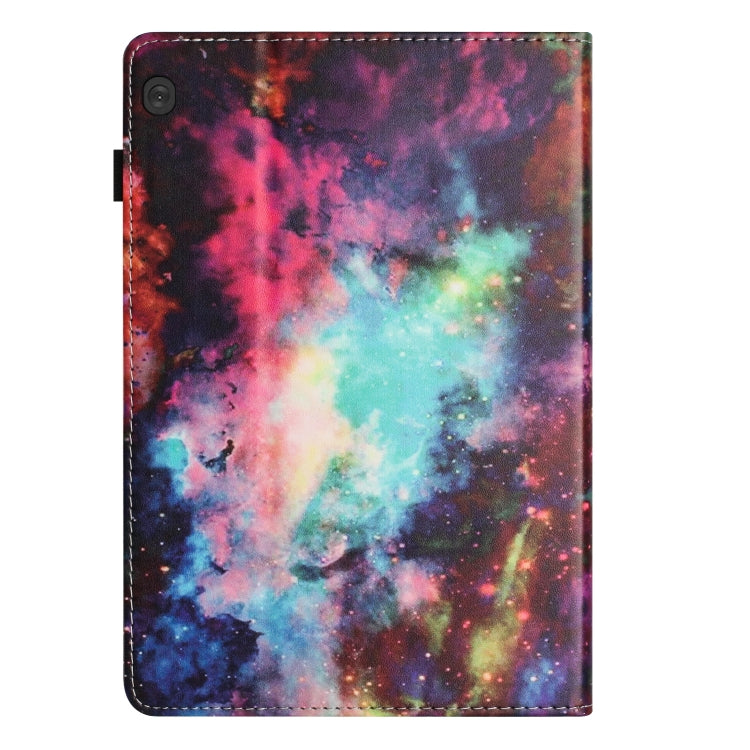 For Lenovo Tab M10 Sewing Litchi Texture Smart Leather Tablet Case(Starry Sky) - Lenovo by PMC TechLife | Online Shopping South Africa | PMC TechLife | Buy Now Pay Later Mobicred