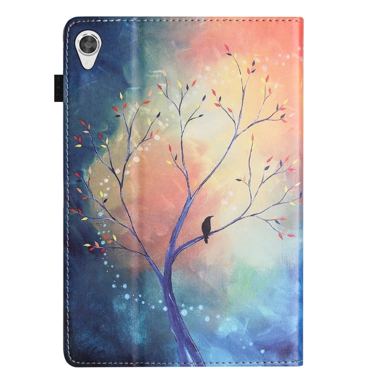 For Lenovo Tab M10 HD Gen 2 Sewing Litchi Texture Smart Leather Tablet Case(Oil Painting Tree) - Lenovo by PMC TechLife | Online Shopping South Africa | PMC TechLife | Buy Now Pay Later Mobicred