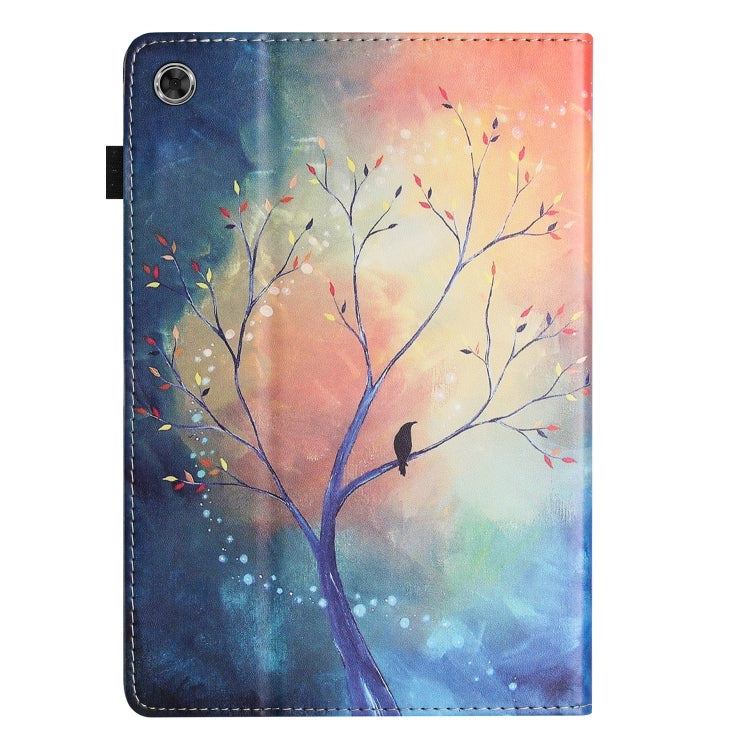 For Lenovo Tab M10 Gen 3 Sewing Litchi Texture Smart Leather Tablet Case(Oil Painting Tree) - Lenovo by PMC TechLife | Online Shopping South Africa | PMC TechLife | Buy Now Pay Later Mobicred