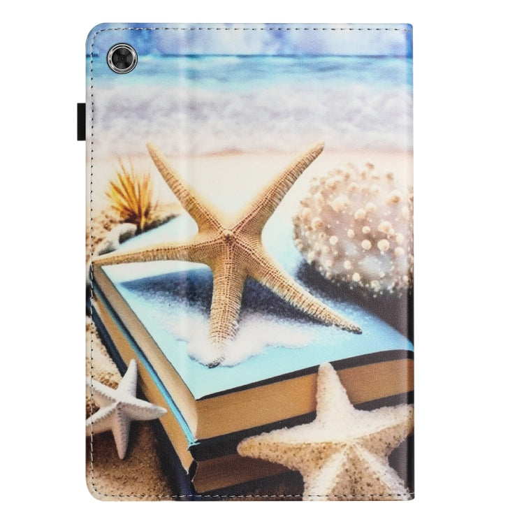 For Lenovo Tab M10 Gen 3 Sewing Litchi Texture Smart Leather Tablet Case(Starfish) - Lenovo by PMC TechLife | Online Shopping South Africa | PMC TechLife | Buy Now Pay Later Mobicred