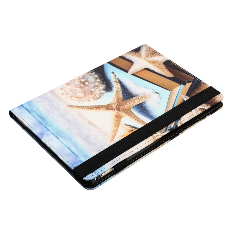 For Lenovo Tab M10 Plus 3rd Gen Sewing Litchi Texture Smart Leather Tablet Case(Starfish) - Lenovo by PMC TechLife | Online Shopping South Africa | PMC TechLife | Buy Now Pay Later Mobicred