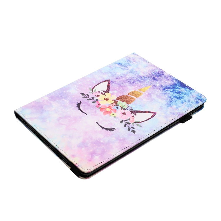 For Lenovo Tab M10 Plus 3rd Gen Sewing Litchi Texture Smart Leather Tablet Case(Smiling Face) - Lenovo by PMC TechLife | Online Shopping South Africa | PMC TechLife | Buy Now Pay Later Mobicred