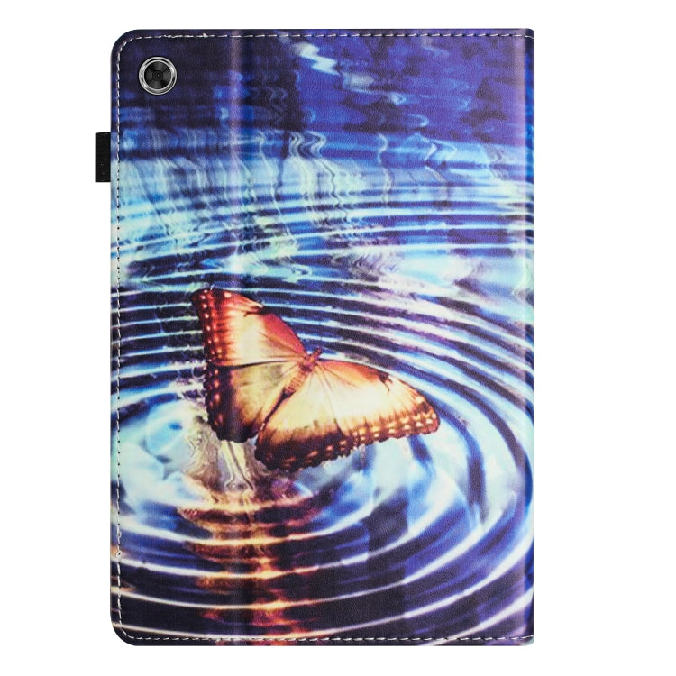 For Lenovo Tab M10 Plus 3rd Gen Sewing Litchi Texture Smart Leather Tablet Case(Butterfly) - Lenovo by PMC TechLife | Online Shopping South Africa | PMC TechLife | Buy Now Pay Later Mobicred