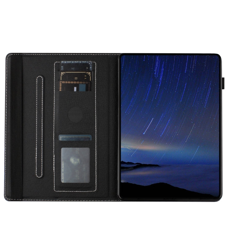 For Huawei MediaPad T3 10 Sewing Litchi Texture Smart Leather Tablet Case(Oil Painting) - Huawei by PMC TechLife | Online Shopping South Africa | PMC TechLife | Buy Now Pay Later Mobicred