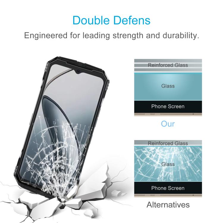 For DOOGEE S119 10pcs 0.26mm 9H 2.5D Tempered Glass Film - For Doogee by PMC TechLife | Online Shopping South Africa | PMC TechLife | Buy Now Pay Later Mobicred