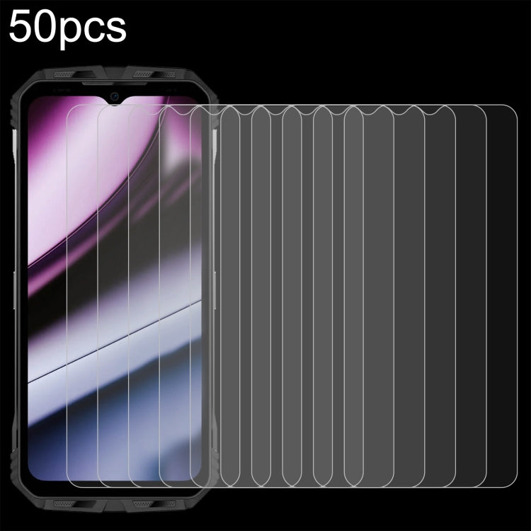 For DOOGEE S110 50pcs 0.26mm 9H 2.5D Tempered Glass Film - For Doogee by PMC TechLife | Online Shopping South Africa | PMC TechLife | Buy Now Pay Later Mobicred