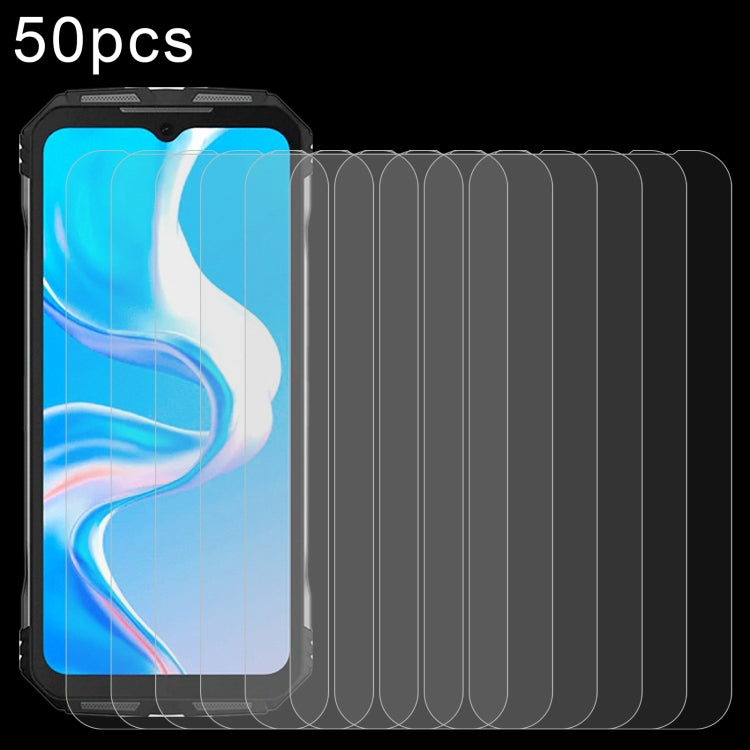 For DOOGEE V31GT 50pcs 0.26mm 9H 2.5D Tempered Glass Film - For Doogee by PMC TechLife | Online Shopping South Africa | PMC TechLife | Buy Now Pay Later Mobicred