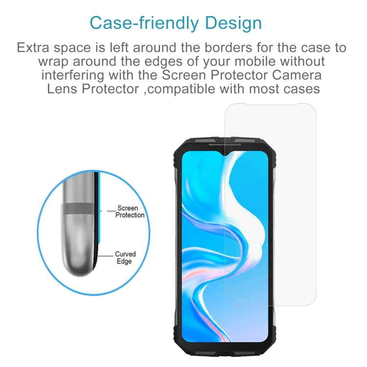 For DOOGEE V31GT 50pcs 0.26mm 9H 2.5D Tempered Glass Film - For Doogee by PMC TechLife | Online Shopping South Africa | PMC TechLife | Buy Now Pay Later Mobicred