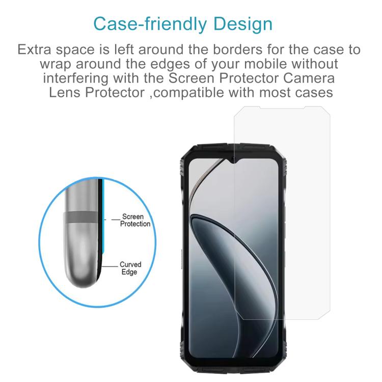 For DOOGEE S119 50pcs 0.26mm 9H 2.5D Tempered Glass Film - For Doogee by PMC TechLife | Online Shopping South Africa | PMC TechLife | Buy Now Pay Later Mobicred