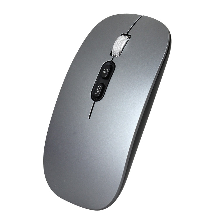 HXSJ M103 1600DPI 2.4GHz Wireless Rechargeable Mouse(Grey) - Wireless Mice by HXSJ | Online Shopping South Africa | PMC TechLife | Buy Now Pay Later Mobicred