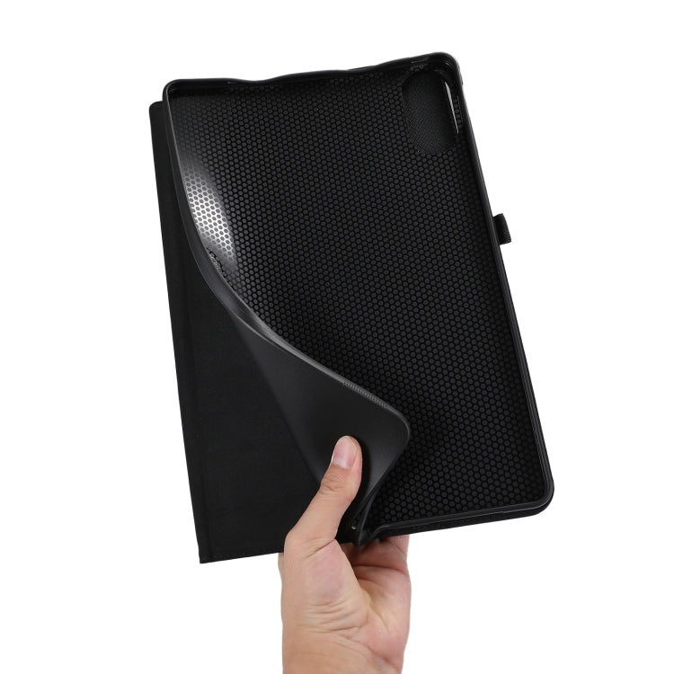 For Honor MagicPad 13 Cloth Texture Horizontal Flip PU + TPU Tablet Case(Gray) - Honor by PMC TechLife | Online Shopping South Africa | PMC TechLife | Buy Now Pay Later Mobicred