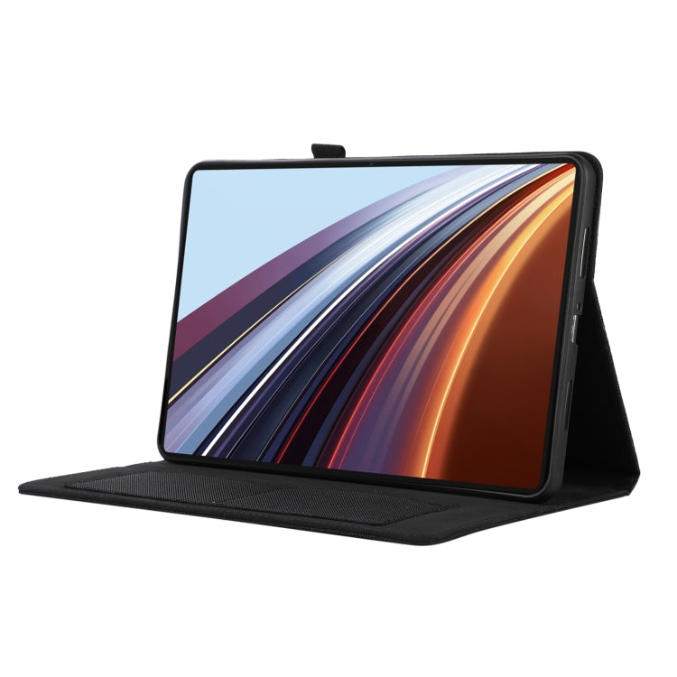 For Honor Pad GT Pro Cloth Texture Horizontal Flip PU + TPU Tablet Case(Deep Blue) - Honor by PMC TechLife | Online Shopping South Africa | PMC TechLife | Buy Now Pay Later Mobicred