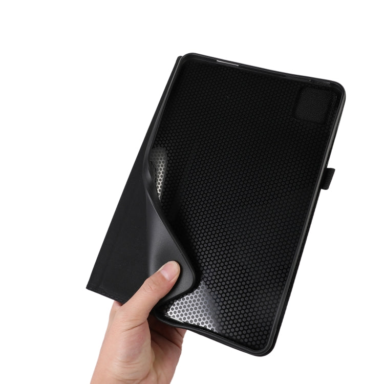 For Honor Pad GT Pro Cloth Texture Horizontal Flip PU + TPU Tablet Case(Black) - Honor by PMC TechLife | Online Shopping South Africa | PMC TechLife | Buy Now Pay Later Mobicred