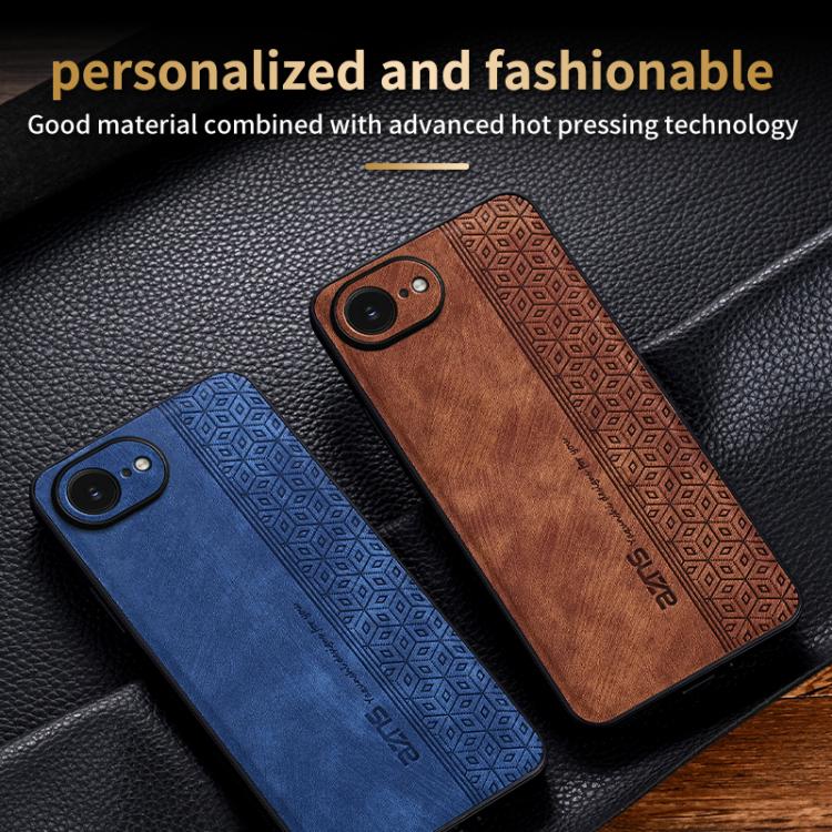 For iPhone 16e AZNS 3D Embossed Skin Feel Phone Case(Black) - free shipping - PMc TechLife - Order now!