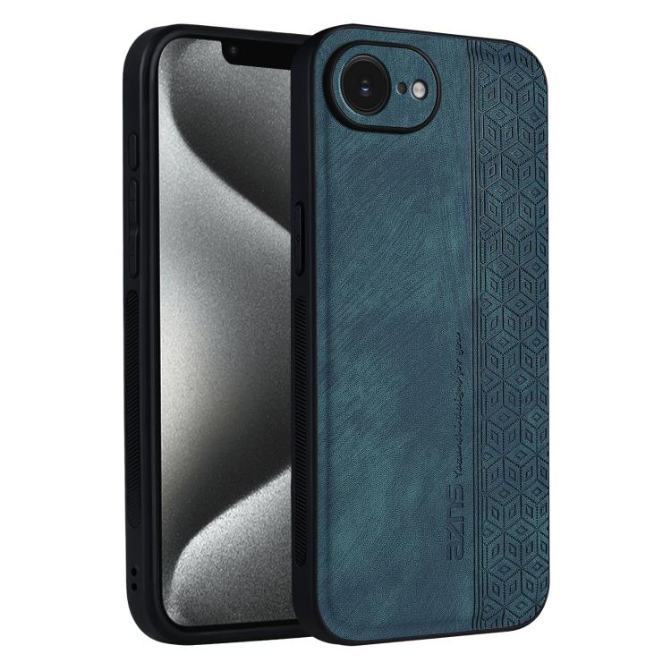 For iPhone 16e AZNS 3D Embossed Skin Feel Phone Case(Dark Green) - free shipping - PMc TechLife - Order now!