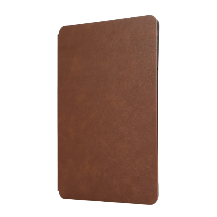 For Lenovo Tab M11 / Xiaoxin Pad 11 2024 Simple Crazy Horse Leather Tablet Case(Brown) - free shipping - PMC Jewellery - Order now!