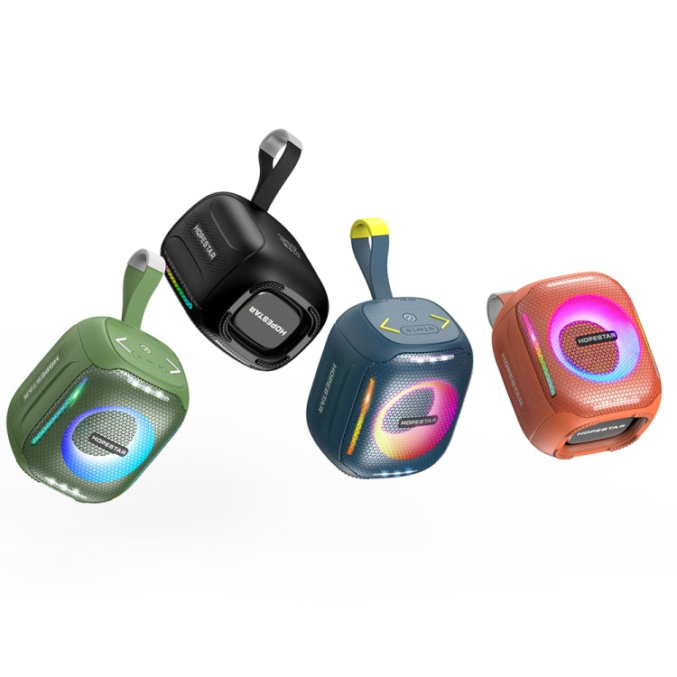 HOPESTAR Party 300mini IPX5 Waterproof Portable Bluetooth Speaker 360 Degree Stereo Outdoor Speaker(Black) - free shipping - PMC Jewellery - Order now!