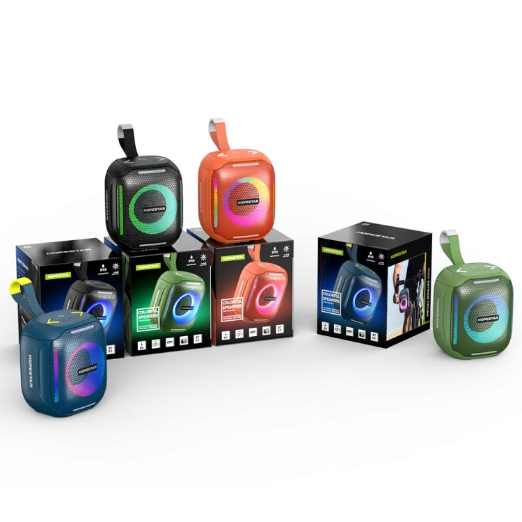 HOPESTAR Party 300mini IPX5 Waterproof Portable Bluetooth Speaker 360 Degree Stereo Outdoor Speaker(Black) - free shipping - PMC Jewellery - Order now!