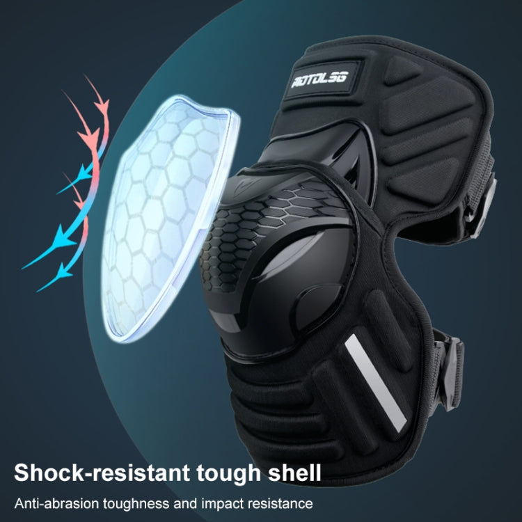 Motolsg MT03 Motorcycle Bicycle Riding Protective Gear 2 in 1 Knee Pads - free shipping - PMC TechLife - Order now!