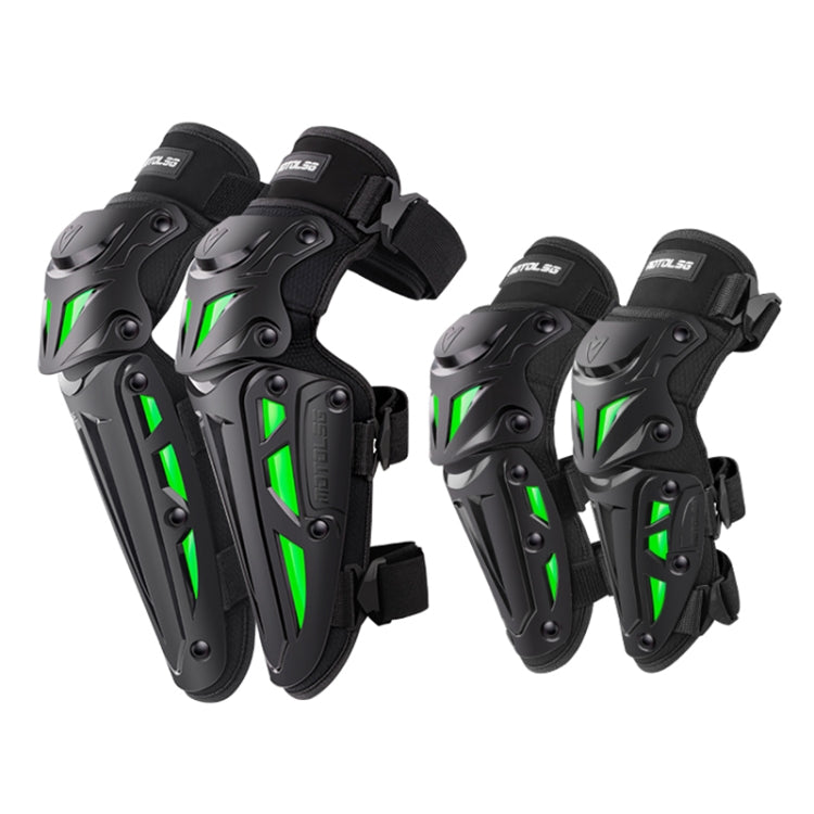 Motolsg MT-05 Motorcycle Bicycle Riding Protective Gear 4 in 1 Elbow Pads(Green) - free shipping - PMC TechLife - Order now!
