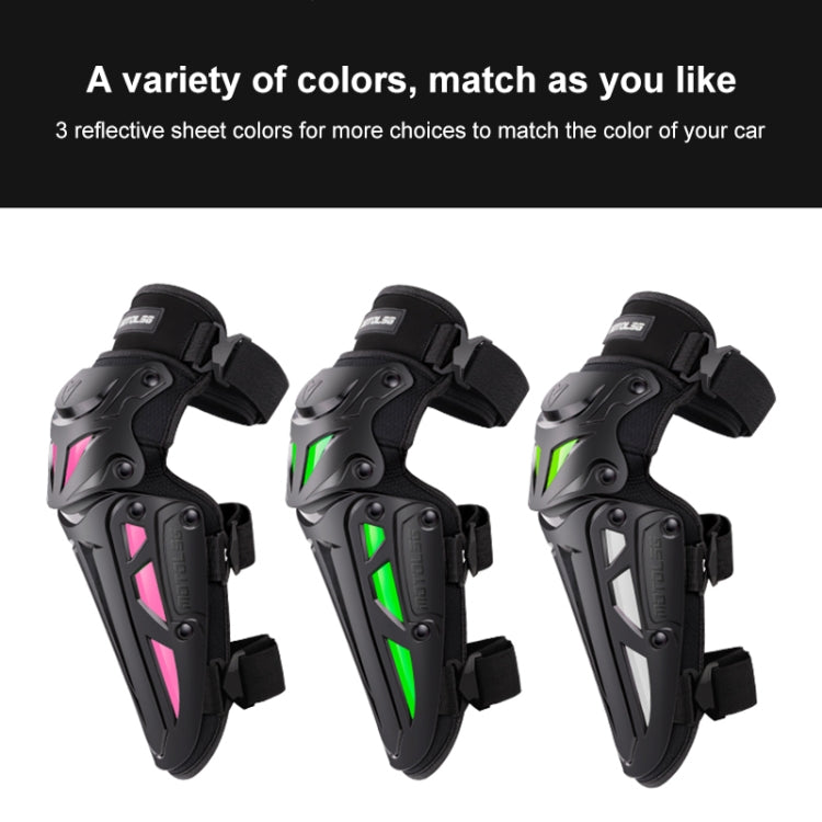 Motolsg MT-05 Motorcycle Bicycle Riding Protective Gear 2 in 1 Knee Pads(Pink) - free shipping - PMC TechLife - Order now!