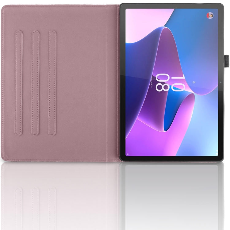 For Lenovo Tab P11 Pro 2nd / Xiaoxin Pad 11 Pro Tree Life Embossed Rotation Leather Tablet Case(Rose Gold) - Lenovo by PMC TechLife | Online Shopping South Africa | PMC TechLife | Buy Now Pay Later Mobicred