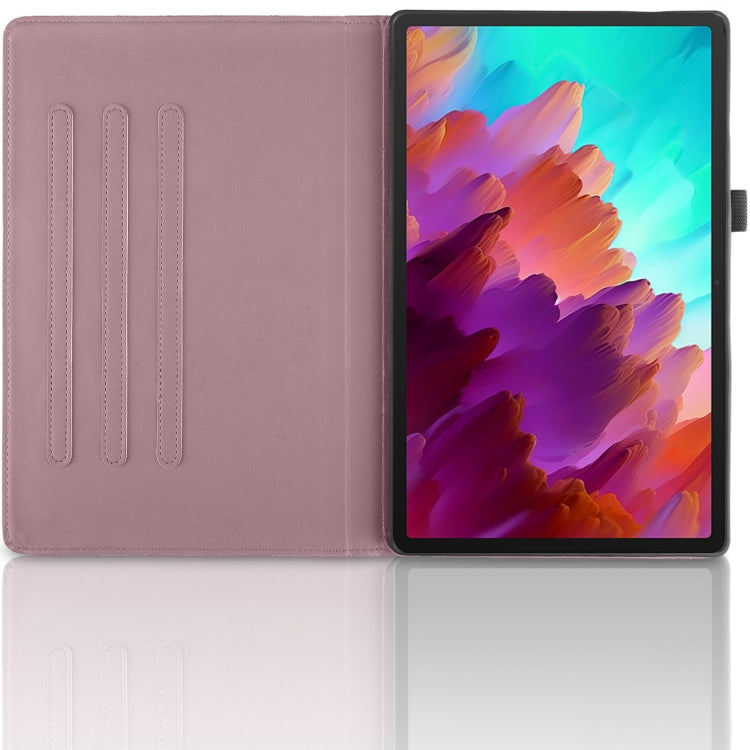 For Lenovo Tab P12 / Xiaoxin Pad Pro 12.7 Tree Life Embossed Rotation Leather Tablet Case(Rose Gold) - Lenovo by PMC TechLife | Online Shopping South Africa | PMC TechLife | Buy Now Pay Later Mobicred