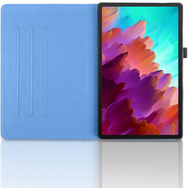 For Lenovo Tab P12 / Xiaoxin Pad Pro 12.7 Tree Life Embossed Rotation Leather Tablet Case(Blue) - Lenovo by PMC TechLife | Online Shopping South Africa | PMC TechLife | Buy Now Pay Later Mobicred