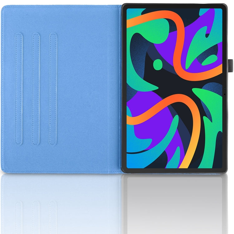 For Lenovo Tab M11 / Xiaoxin Pad 11 2024 Tree Life Embossed Rotation Leather Tablet Case(Blue) - Lenovo by PMC Jewellery | Online Shopping South Africa | PMC Jewellery | Buy Now Pay Later Mobicred