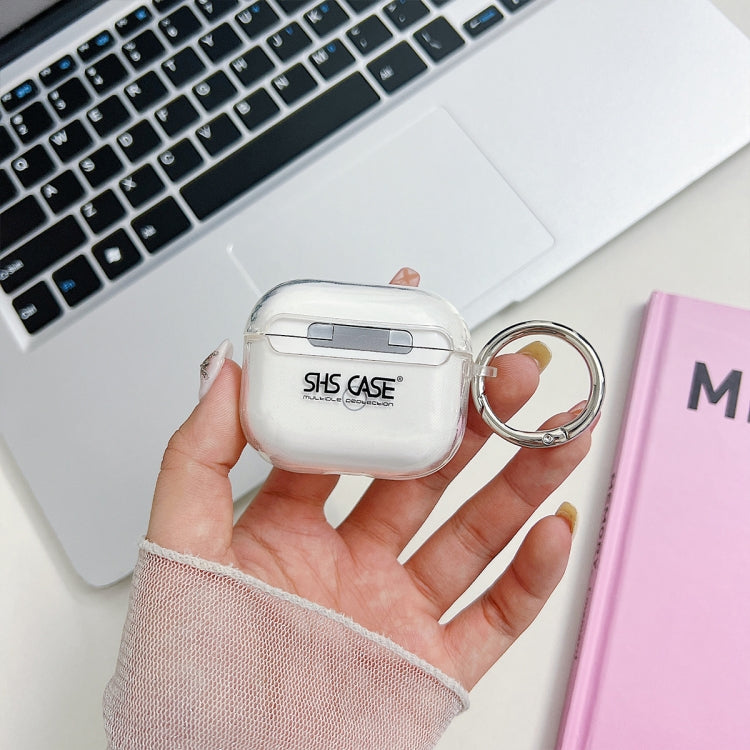 For AirPods Pro 2 Flash Diamond Epoxy Bluetooth Earphone Protective Case(Pink) - For AirPods Pro 2 by PMC Jewellery | Online Shopping South Africa | PMC Jewellery | Buy Now Pay Later Mobicred