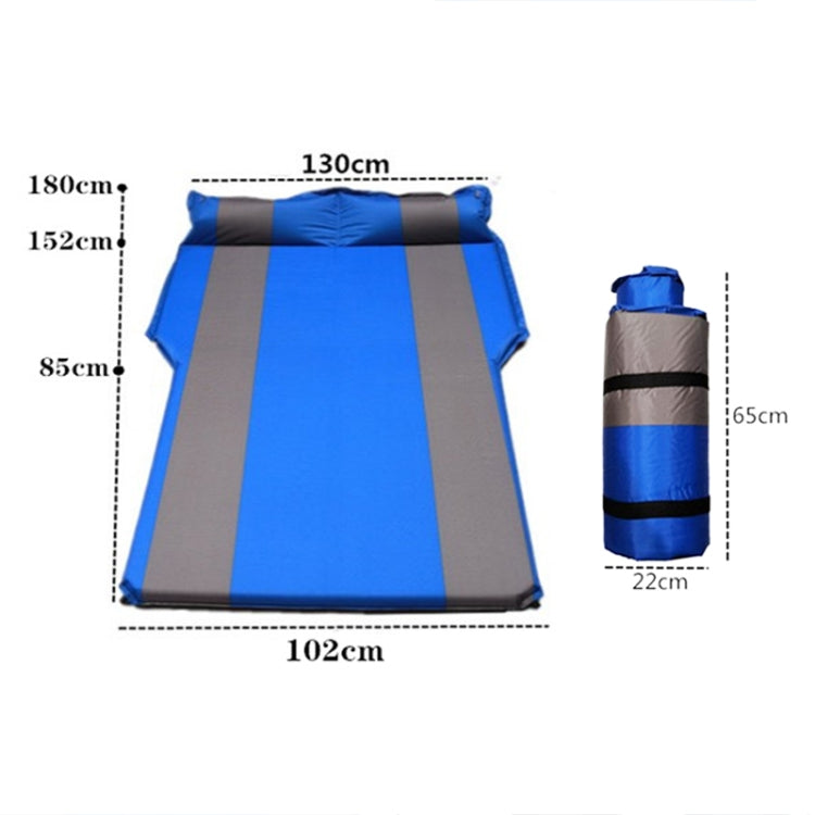 Universal Car Suede Sleeping Mat Mattress Off-road SUV Trunk Travel Inflatable Mattress Air Bed, Size:180 x 130 x 102cm(Brown) - Seat Accessories by PMC TechLife | Online Shopping South Africa | PMC TechLife | Buy Now Pay Later Mobicred