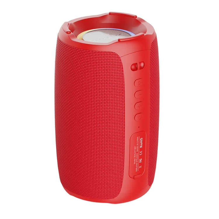 Zealot S61 IPX6 Waterproof Portable Wireless Bluetooth Speaker(Red) - free shipping - PMC Jewellery - Order now!