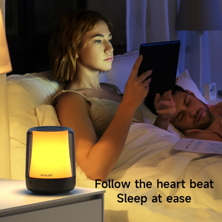 Zealot S66 Portable RGB Light Wireless Bluetooth Speaker Outdoor Subwoofer(Black) - free shipping - PMC Jewellery - Order now!