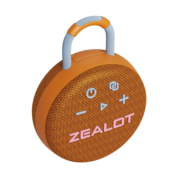 Zealot S77 IPX7 Waterproof Portable Wireless Bluetooth Speaker(Orange) - free shipping - PMC Jewellery - Order now!