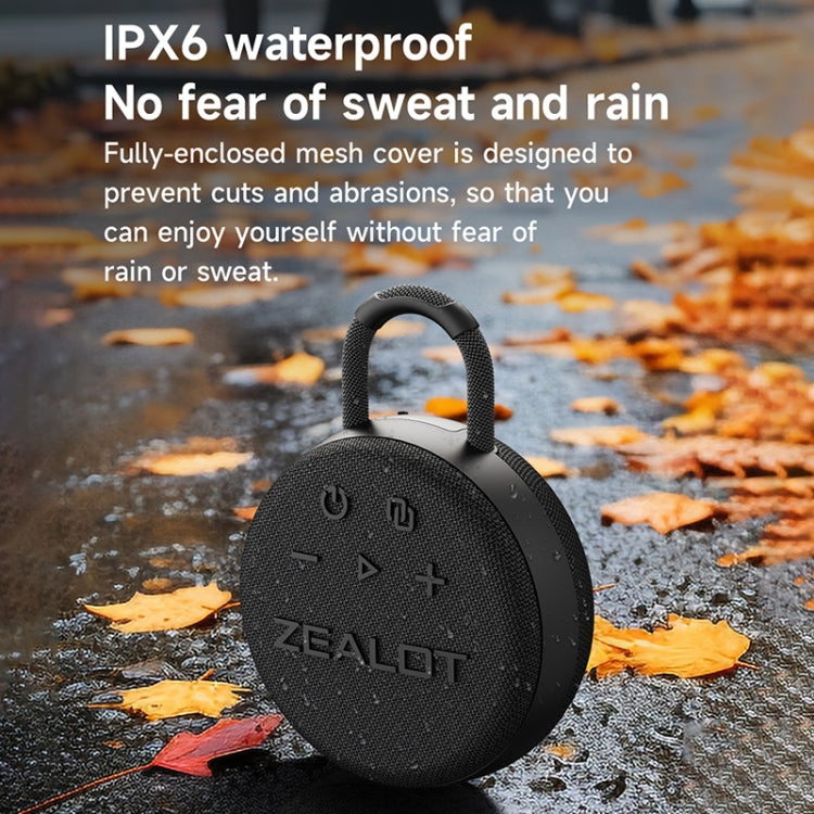 Zealot S77 IPX7 Waterproof Portable Wireless Bluetooth Speaker(Blue Cyan) - free shipping - PMC Jewellery - Order now!