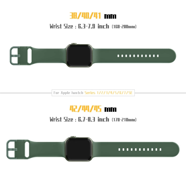 For Apple Watch Series 8 41mm Pin Buckle Silicone Watch Band(Clover) - free shipping - PMC TechLife - Order now!