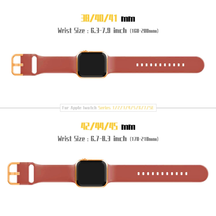 For Apple Watch SE 44mm Pin Buckle Silicone Watch Band(Coral) - free shipping - PMC TechLife - Order now!
