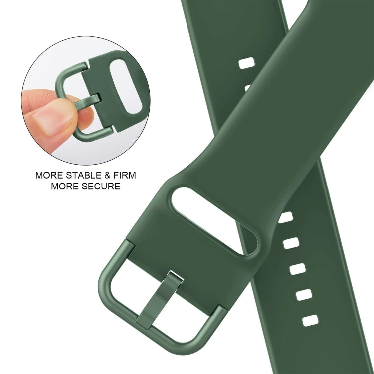 For Apple Watch Series 4 44mm Pin Buckle Silicone Watch Band(Clover) - free shipping - PMC TechLife - Order now!