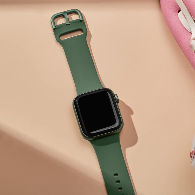 For Apple Watch Series 2 42mm Pin Buckle Silicone Watch Band(Clover) - free shipping - PMC TechLife - Order now!
