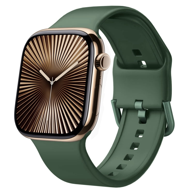 For Apple Watch Series 10 42mm Pin Buckle Silicone Watch Band(Clover) - free shipping - PMC TechLife - Order now!
