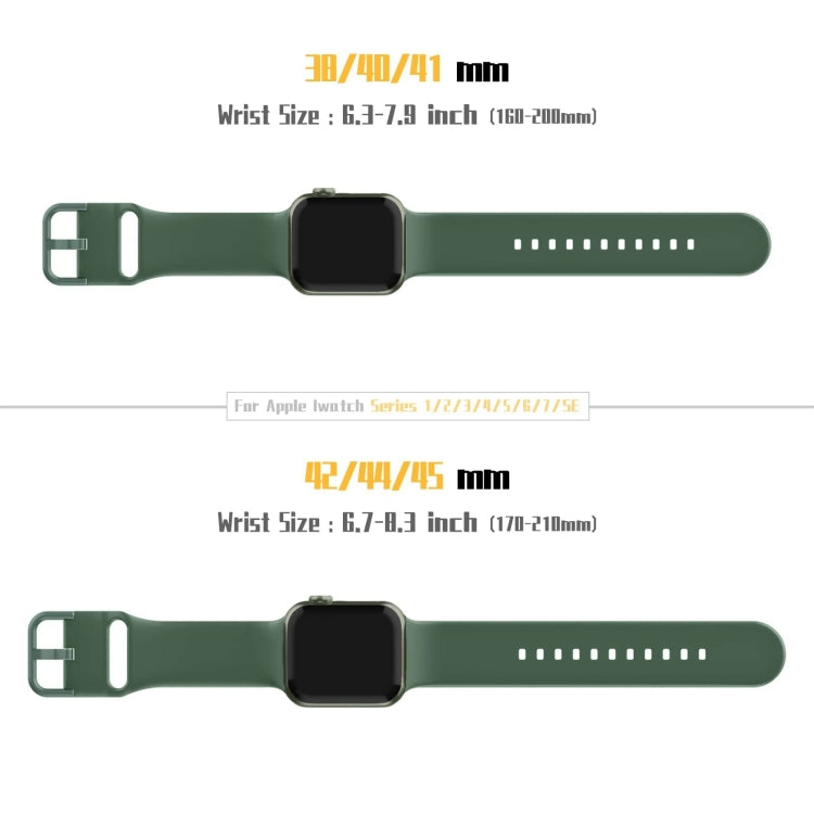 For Apple Watch Series 10 42mm Pin Buckle Silicone Watch Band(Clover) - free shipping - PMC TechLife - Order now!