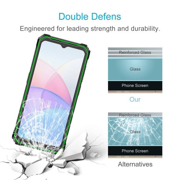 For Blackview BV6200 50pcs 0.26mm 9H 2.5D Tempered Glass Film - Others by PMC TechLife | Online Shopping South Africa | PMC TechLife
