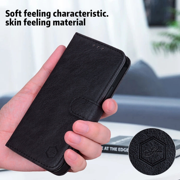 For Google Pixel 9 Skin Feeling Oil Leather Texture PU + TPU Phone Case(Black) - free shipping - PMC TechLife - Order now!