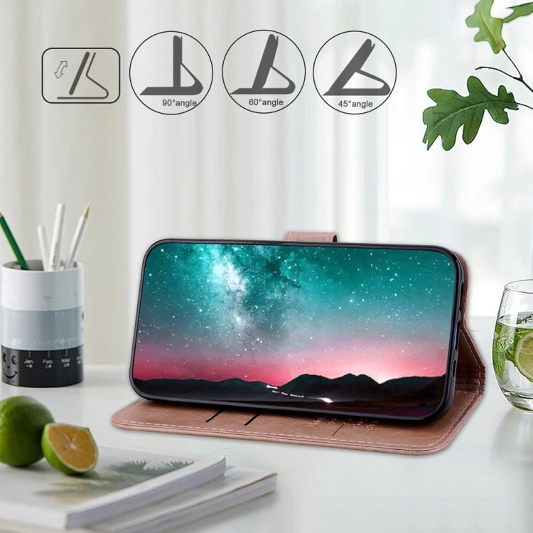 For Google Pixel 9 Skin Feeling Oil Leather Texture PU + TPU Phone Case(Champagne) - Google Cases by PMC TechLife | Online Shopping South Africa | PMC TechLife | Buy Now Pay Later Mobicred